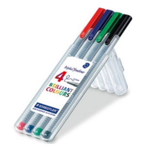 STAEDTLER Fineliner triplus, étui de 10