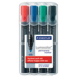 STAEDTLER Flacon de recharge Lumocolor 488 50, noir