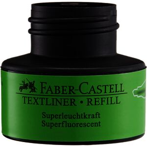 FABER-CASTELL Cartouche de recharge 'TEXTLINER 1549', vert