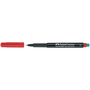 FABER-CASTELL Marqueur permanent MULTIMARK S, bleu