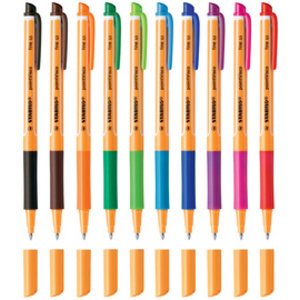 STABILO Stylo à encre gel pointVisco, rouge