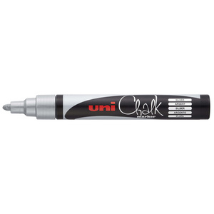 uni-ball Marqueur craie Chalk marker PWE5M, jaune fluo  - 15363