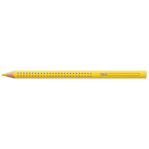 FABER-CASTELL Crayons couleur JUMBO GRIP, jaune chromé foncé