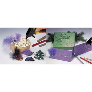 UHU Recharge de colle Low Melt, 200 g, transparent