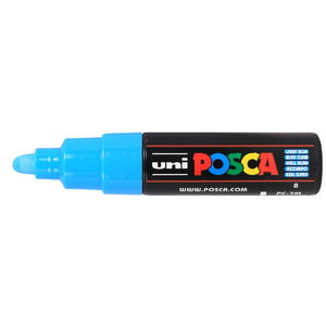 POSCA Marqueur à pigment PC-7M, bleu clair