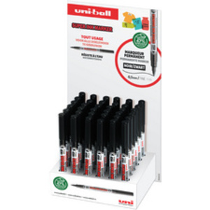 uni-ball Marqueur permanent SUPER INK MARKER, présentoir