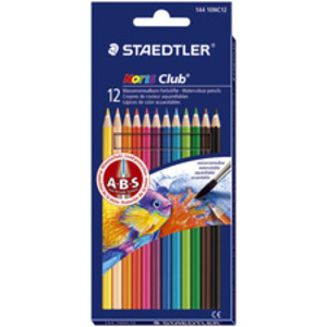 STAEDTLER Crayon aquarelle Noris, étui carton de 12