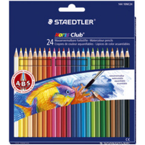 STAEDTLER Crayon aquarelle Noris, étui carton de 24