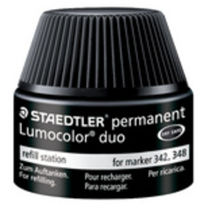 STAEDTLER Flacon de recharge Lumocolor 488 48, noir