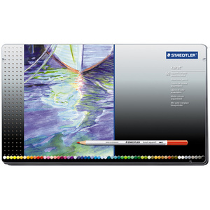 STAEDTLER Crayon aquarellable karat aquarelle, étui de 12