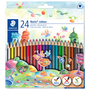 STAEDTLER Crayon de couleur Noris colour, étui carton de 36