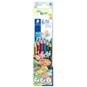 STAEDTLER Crayon de couleur Noris colour, étui carton de 36