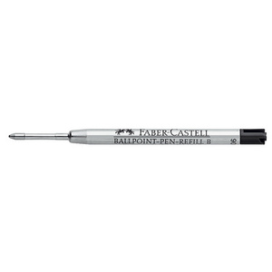 FABER-CASTELL Recharge grand volume B stylo à bille, noir