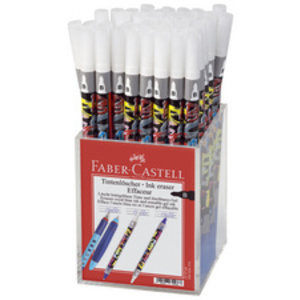 FABER-CASTELL Effaceur d'encre, fin, pointe ogive F