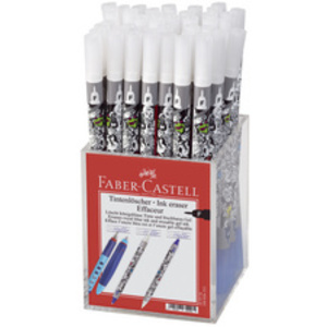 FABER-CASTELL Effaceur d'encre, moyen, point ogive B,