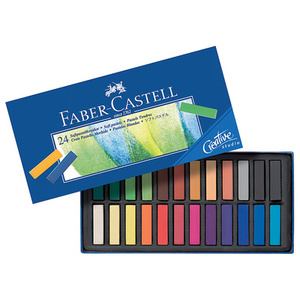 FABER-CASTELL Pastel tendre CREATIVE STUDIO, étui de 24