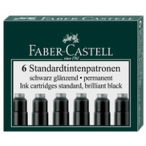FABER-CASTELL Cartouches d'encre standard, bleu roy