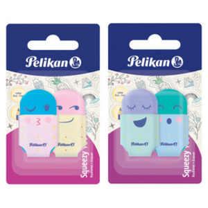 Pelikan Gomme en plastique Squeezy You, carte blister