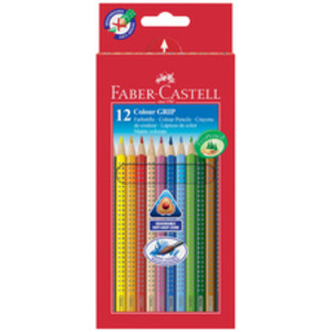 FABER-CASTELL Crayons de couleur Colour GRIP, étui de 48