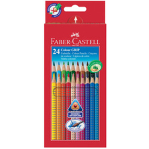 FABER-CASTELL Crayons de couleur Colour GRIP, étui de 48