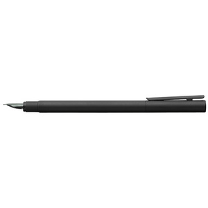 FABER-CASTELL Stylo plume NEO Slim métal, noir, F