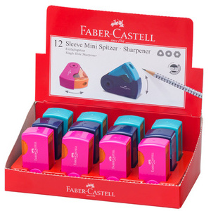 FABER-CASTELL Taille-crayon simple SLEEVE MINI, assorti