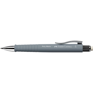 FABER-CASTELL Porte-mines POLY MATIC, gris