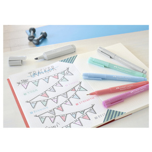 FABER-CASTELL Feutre BROADPEN Pastel, turquoise pastel