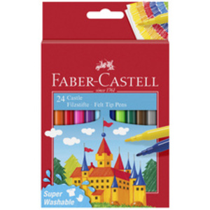 FABER-CASTELL Feutre CASTLE, étui carton de 12 pièces