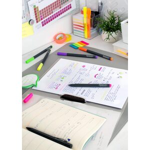 FABER-CASTELL Feutre pointe fine GRIP FINEPEN, étui de 30