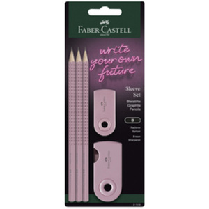 FABER-CASTELL Kit d'écriture SLEEVE, noir