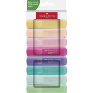 FABER-CASTELL Surligneur TEXTLINER 46 PASTEL, étui de 6