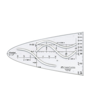 FABER-CASTELL Parabole, transparent, plastique