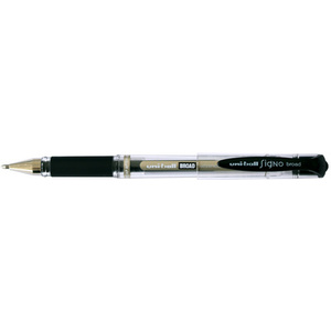 uni-ball Stylo roller encre gel SIGNO broad UM153C, noir  - 12993