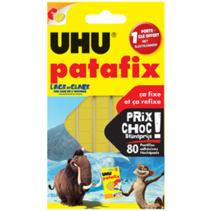 UHU Pâtes adhésives patafix 'MINECRAFT', jaune