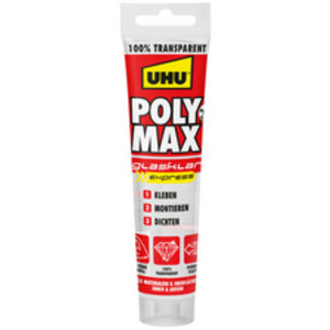 UHU Colle d'étanchéité POLYMAX POWER, transparent, 300 g