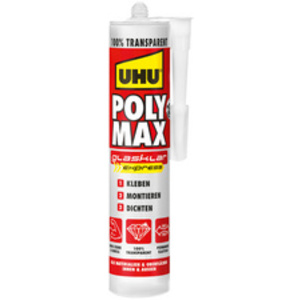 UHU Colle d'étanchéité POLYMAX POWER, 115 g, transparent