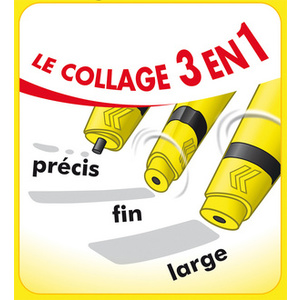 UHU Pack scolaire flacon de colle twist & glue