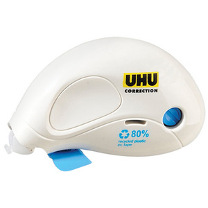 UHU Roller correcteur Compact, 5 mm x 10 m, blanc