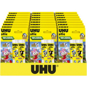 UHU Bâton de colle stic SONIC, 3x 21g, présentoir de 24