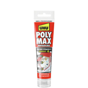 UHU Colle de montage POLYMAX prise immédiate, transparent