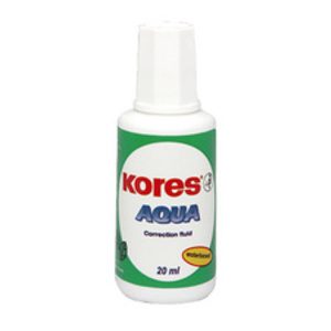 Kores Correcteur liquide AQUA, 20 ml  - 41992