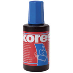 Kores Encre pour tampon encreur, contenu: 27 ml, noir