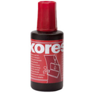 Kores Encre pour tampon encreur, contenu: 27 ml, noir