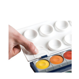 Pelikan Boîte de peinture standard d'école K24, 24 couleurs