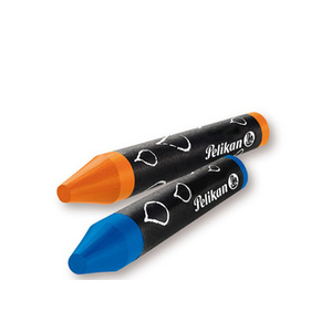 Pelikan Crayons de cire épais 666/8WL, rond, soluble dans l'