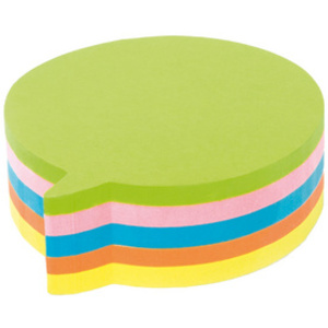 Kores Cubes de notes adhésives 'bulles', 70 x 70 mm, uni