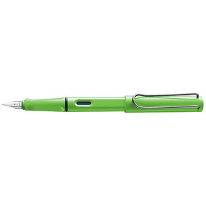 LAMY Stylo à plume safari blue, taille de plume: M