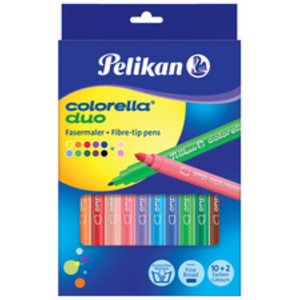 Pelikan Feutre colorella duo, étui en carton de 12