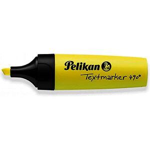 Pelikan Surligneur Textmarker 490, jaune fluo  - 14536